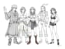 draw sketches with your character
