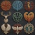 draw a medieval, fantasy, rpg gaming logo