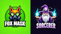 make a high quality fox mask logo design in 12 hours