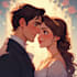 make a realistic couple portrait for gifts or decor