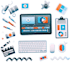 edits video and design logo professionally