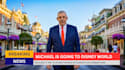 make a disney trip reveal video as breaking news