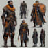 paint a character illustration in a fantasy world