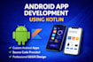 build a professional android app using kotlin