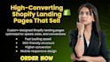 design a high converting shopify landing page using gempages or pagefly