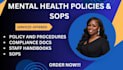 create mental health facility policies