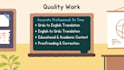 provide professional urdu translation and content writting