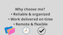 provide remote administrative and HR support