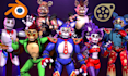create custom sfm model, gmod playermodel, l4d2 model, tf2 model,mmd, fnaf model