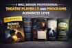 design professional theatre playbills and programs audiences love