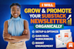 setup and organic substack promotion, substack subscriber, substack newsletter