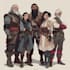 make dnd group party dnd character art, dnd party