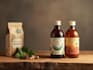 create organic product packaging or label design