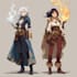 paint dnd rpg character art