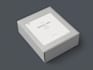 design custom product box packaging and label with mockup