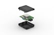 design fiberglass plastic injection mold components, blow mold, pcb case mold