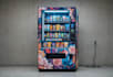 design creative and high quality vending machine wrap, atm wrap