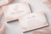 design professional, minimalist business cards