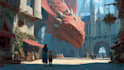 make a fantasy illustration