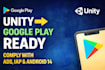 fix unity google play policy issues, ads, iap, and android compliance
