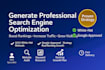 generate professional search engine optimization to boost rankings