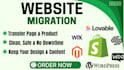 clone website migrate lovable wix magento wordpress to shopify website migration