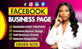 create and setup facebook business page