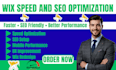 optimize wix website speed SEO and performance