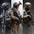 draw a realistic military, war, or sci fi illustrations