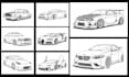 design black  white line art coloring pages