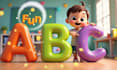 create fun 2d 3d kids learning animation and nursery rhyme videos