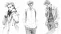 create pencil sketch portrait and illustrations