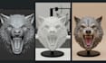 3d model, print and hand paint your custom 3d head bust, face, stl file fix