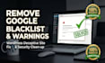 clean hacked website, remove blacklist and fix google security warning