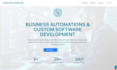 do custom website applications as full stack developer, front end and back end