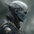 do a sci fi character illustration or sci fi character