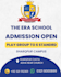 creative school admission poster or  flyer design