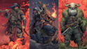 create epic fantasy and comic style character illustrations