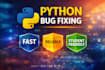 python bug fixing and debugging service