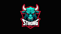 design high quality strong bull logo with express delivery