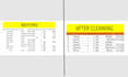 clean and format data, do convert pdf or image to excel or google sheets