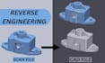 do reverse engineering 3d scan to cad conversion professional