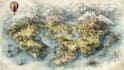 create a watercolor map for your wedding invitation