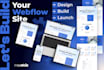 develop a custom webflow website