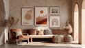 design custom boho digital wall art