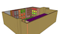 do cad drawing of floor plan, 2d and 3d layouts
