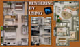 make 2d house plans and convert to 3d  render