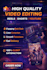 do cinematic video editing with smooth transitions