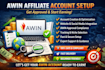 create and professionally set up your awin affiliate account