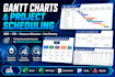professional project management gantt charts, wbs, and schedules